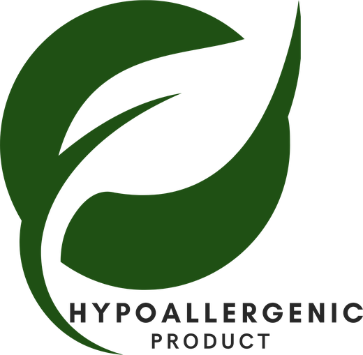 Hypoallergenic badge